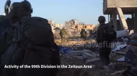 Gaza: IDF Conducts Operations in Gaza Strip, Uncovers Weapons in School