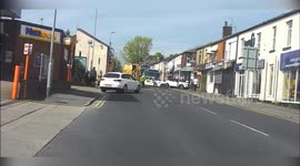 UK: Police Officer's Heroic Rugby Tackle Captured on Dashcam