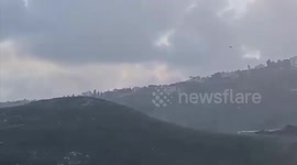 Israeli Warplanes Scramble To Intercept Drone Attack
