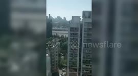 India: Hospital staff member jumps from 15th floor