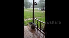 US: Large Hail Batters Central Texas On Mother’s Day