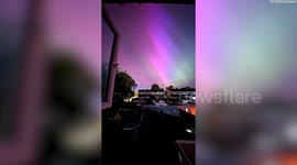 Stunning Aurora beams down in Southern England