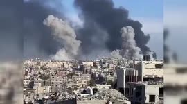 Palestine: Israel Pummels Northern Gaza Camp