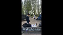 Gravity's relentless grip crushes a young man's dream of a daring spin