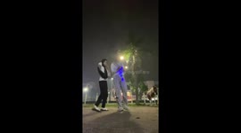 Horse devours lighted propeller toy in Medan mishap