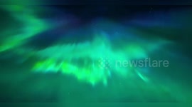 Geomagnetic storm produces stunning colours over Canada