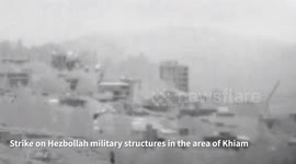 Lebanon: IAF fighter jets struck Hezbollah military structures in the area of Khiam