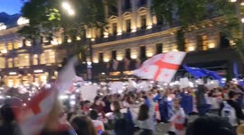 Georgia: Thousands Of Students Join Massive Protest In Tbilisi Ahead Of Foreign Agent Bill Final Vote