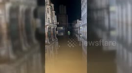Police patrol Porto Alegre on boat as Brazilian city struggles with flooding