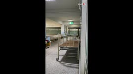 Uttaradit, Thailand: Severe summer storm strikes terror into hearts of people in hospital