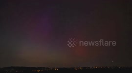 Strong Solar Storm Produces Northern Lights 5