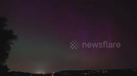 Strong Solar Storm Produces Northern Lights 6