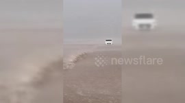 Saudi Arabia: Heavy Rainfall Drenches Saudi Holy City