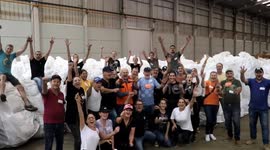 Volunteers Organizing Donations For Flood Victims in Rio Grande do Sul, Brazil