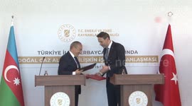 Türkiye, Azerbaijan ink deal to boost natural gas cooperation