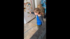 Hide and seek stalemate: kids' cabinet chronicles