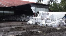 BALLOT BOXES FROM THE ELECTION RESULTS WERE WASHED AWAY BY FLASH FLOODS