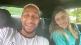 Couple with 37 year age gap expecting first child together