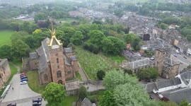 Iconic church spire shines gold after £400k renovaation