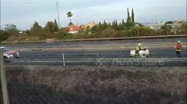 Spain: Forest Firefighters' Efforts Successfully Contain Altea Vegetation Fire