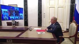 Russia: President Putin chairs Russian Security Council meeting in Moscow