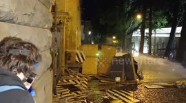 Georgia: Protest against a proposed foreign agents bill in Tbilisi