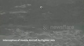 Israel: Footage of Interceptions by the Israeli Air Force of Hostile Aircraft
