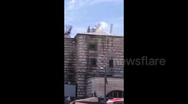 Turkey: Fire Breaks Out At Spice Bazaar In Istanbul