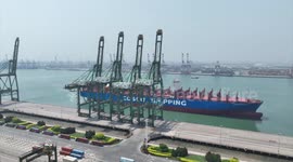New shipping route opens between China's Tianjin, U.S. East Coast