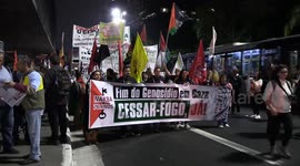 Brazil: Palestinians and political parties go out in Sao Paulo to remember Al-Nakba Day