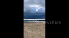 Spain: Waterspout Spotted Off Cunit Beach In Baix Penedès 2