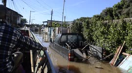 Army and fishermen providing support and help to flood victims in Brazil's Porto Alegre