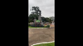Flooding hits Monte Caseros, Corrientes as Uruguay river rises following floods in Brazil