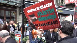 Turkey: Thousands of people march in Istanbul on the anniversary of Nakba