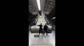 Meet the twins who are going viral for cleaning up London's tubes