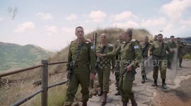 Israel: The Chief of the General Staff helds a situational assessment and tour at the 210th Division