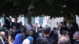 Tunisia: People protest in front of European Union headquarters in Tunis