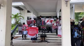 Protesters slam hunger strike death of anti-monarchy activist in Thailand