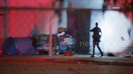 USA: Double Shooting in Van Nuys, LA