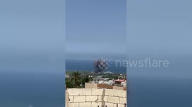 Lebanon: Israel raids that targeted the town of Al-Najjariya in Southern Lebanon