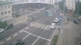Intersection collision in Belgorod leaves eight injured