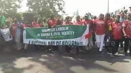 Nigeria: Labour unions launch nationwide protests