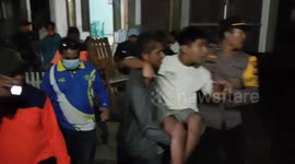 Hundreds of elderly residents, people with disabilities and pregnant women were evacuated due to the eruption of Mount Ibu and the ejection of volcanic ash as high as 5,325 meters