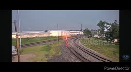 Severe thunderstorm devastates Houston.