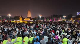 China: May Day Holiday Tourism Economy in Xi'an