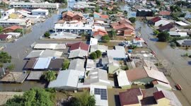 Brazil: Floods from the air in Brazil 2