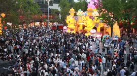 China: Tourists Visit The Confucius Temple Scenic Spot During the May Day holiday in Nanjing