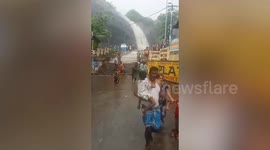 Boy, 17, killed when flash floods hit waterfall where people were swimming