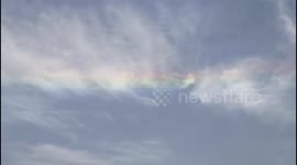 Spectacular circumhorizontal arc stuns locals in China