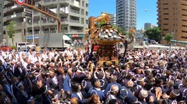 Yakuza Members Among Participants at Tokyo's Sanja Matsuri 2024